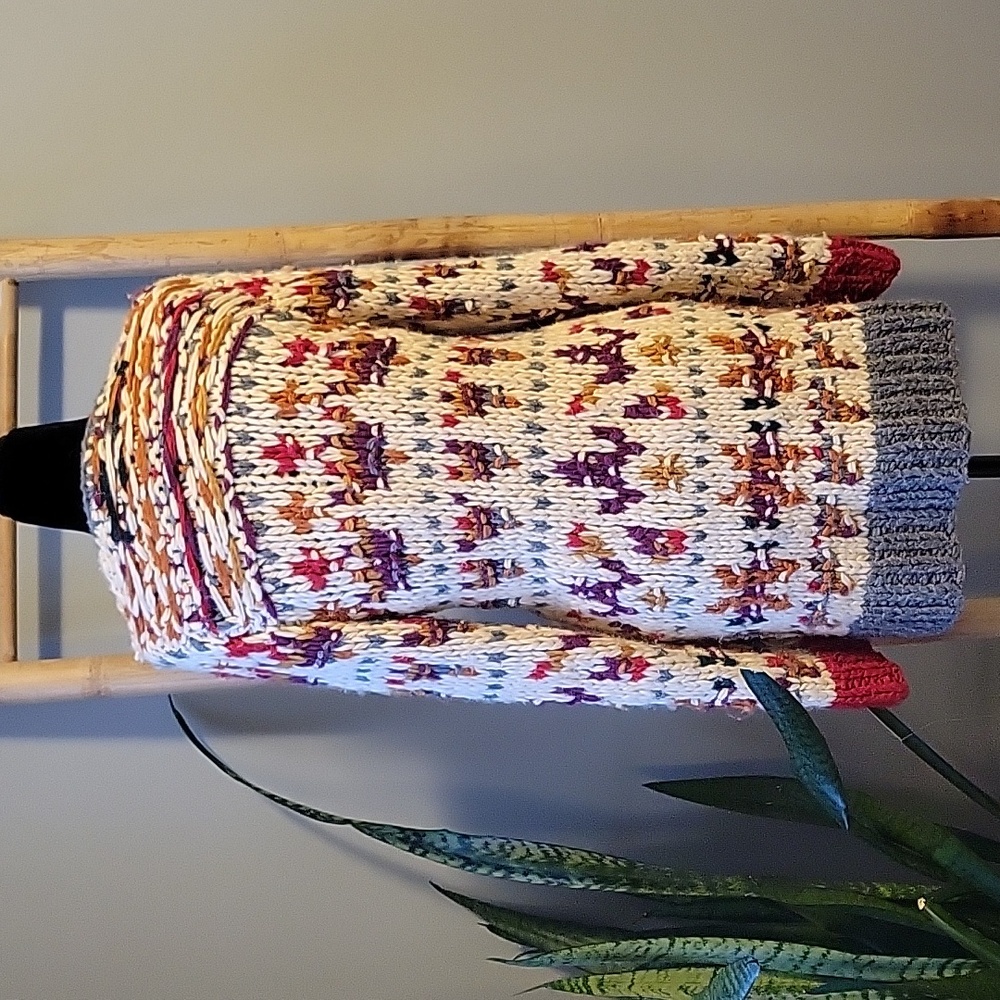 Anthropologie Sleeping On Snow Multicolor Knit Cardigan - Picture 4 of 6